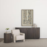 Mercana Sovereign Oatmeal Fully Upholstered Accent Chair