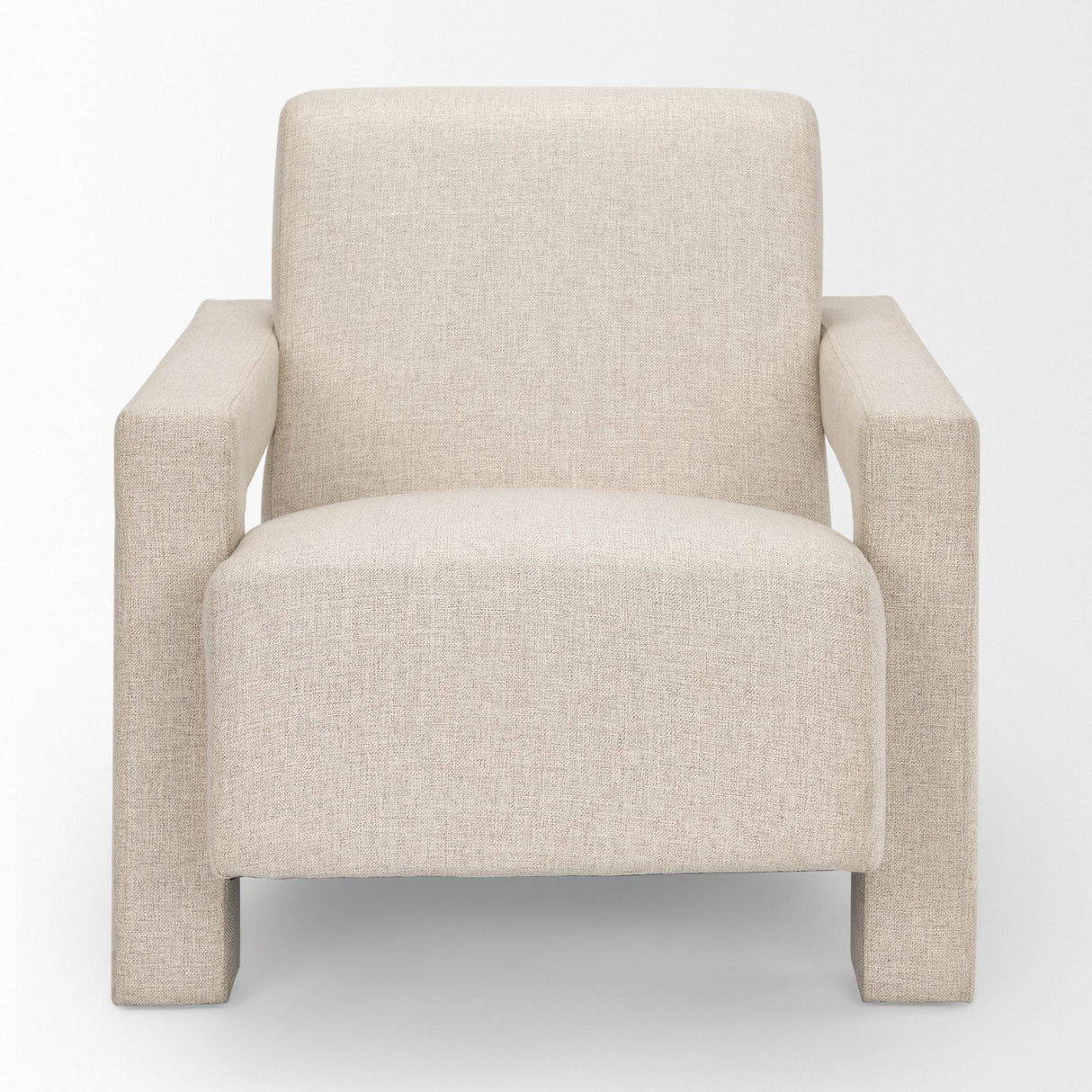 Mercana Sovereign Oatmeal Fully Upholstered Accent Chair