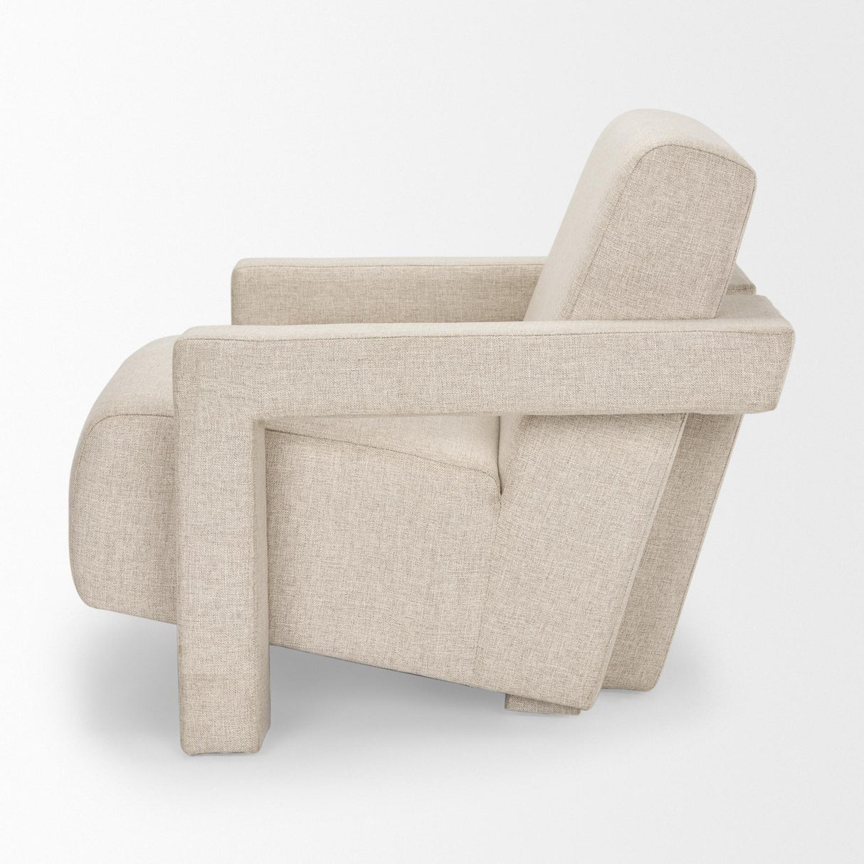 Mercana Sovereign Oatmeal Fully Upholstered Accent Chair