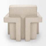 Mercana Sovereign Oatmeal Fully Upholstered Accent Chair