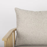 Mercana Kopari Beige Fabric W/Light Brown Wood Accent Chair