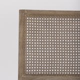 Mercana Wynn Fabric W/Brown Wood Dining Chair