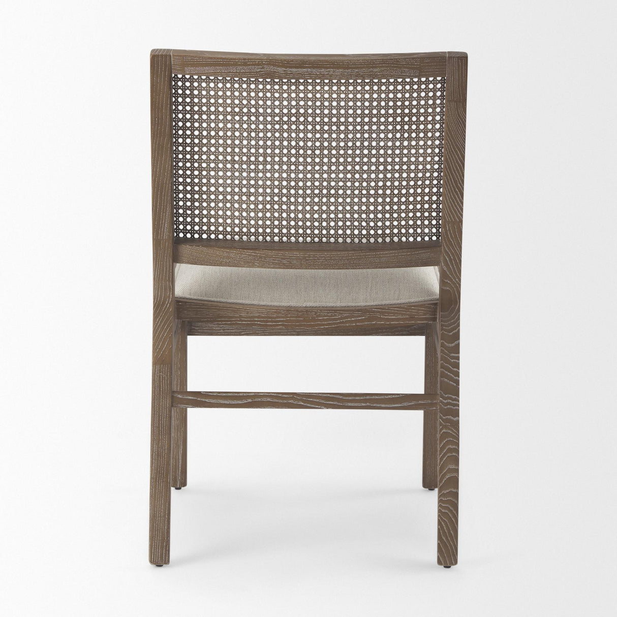 Mercana Wynn Fabric W/Brown Wood Dining Chair