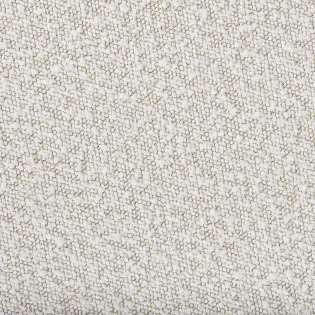 Mercana Amelia 55.0L x 18.0W x 18.0H Cream Boucle W/Black Metal Upholstered Bench