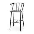 Mercana Colin Black Metal Bar Stool