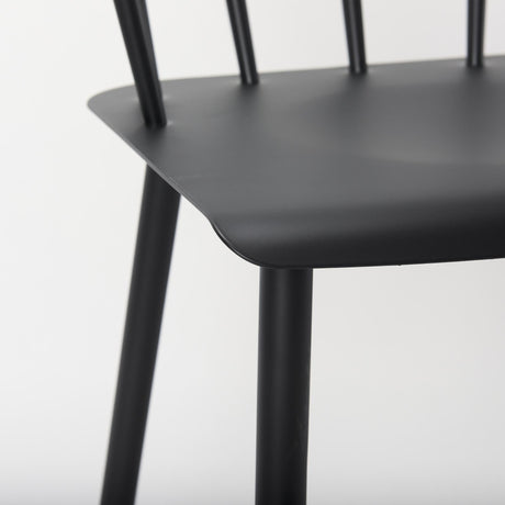 Mercana Colin Black Metal Bar Stool