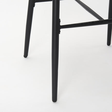 Mercana Colin Black Metal Bar Stool