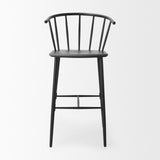 Mercana Colin Black Metal Bar Stool