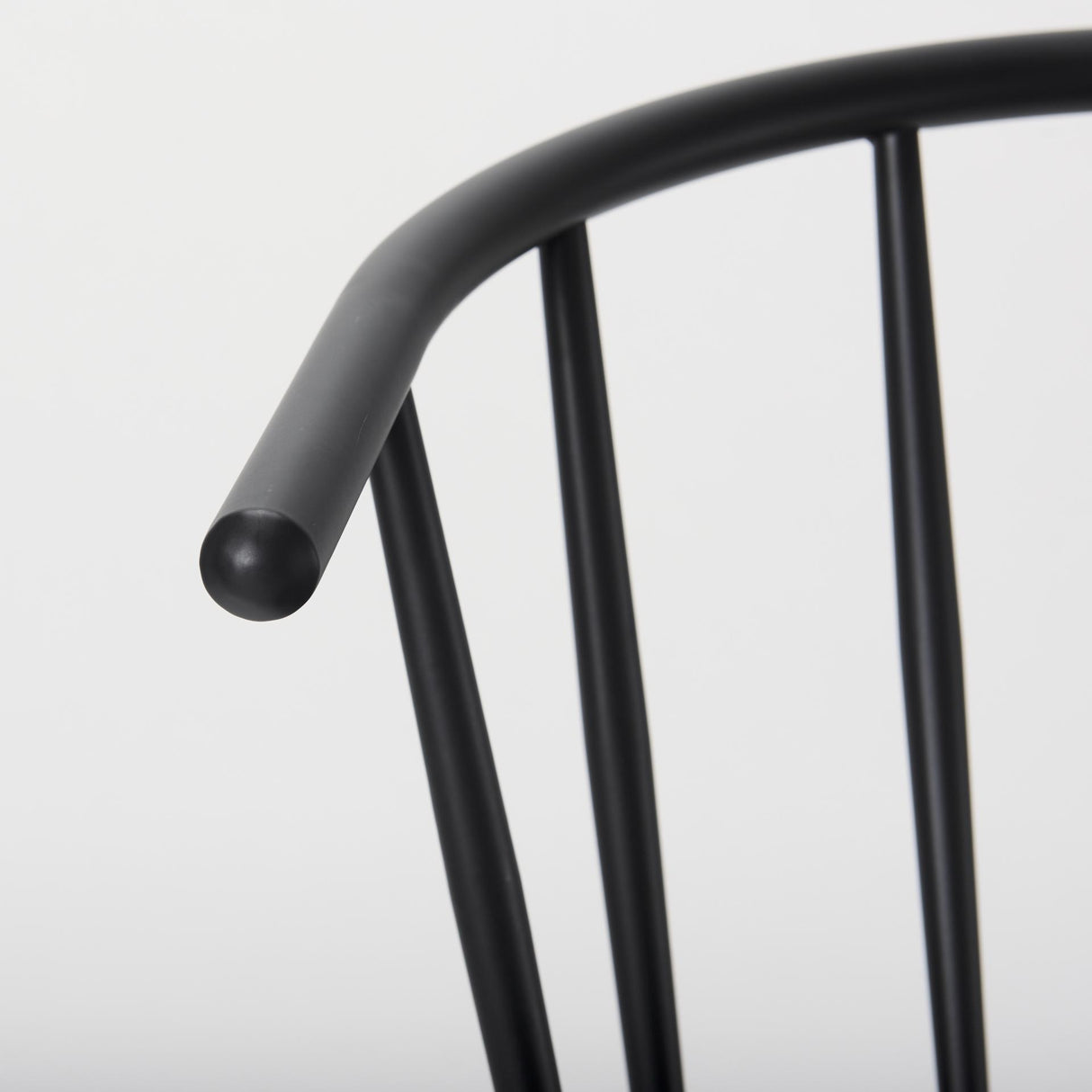 Mercana Colin Black Metal Bar Stool