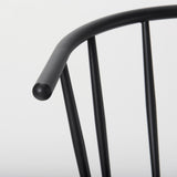 Mercana Colin Black Metal Bar Stool
