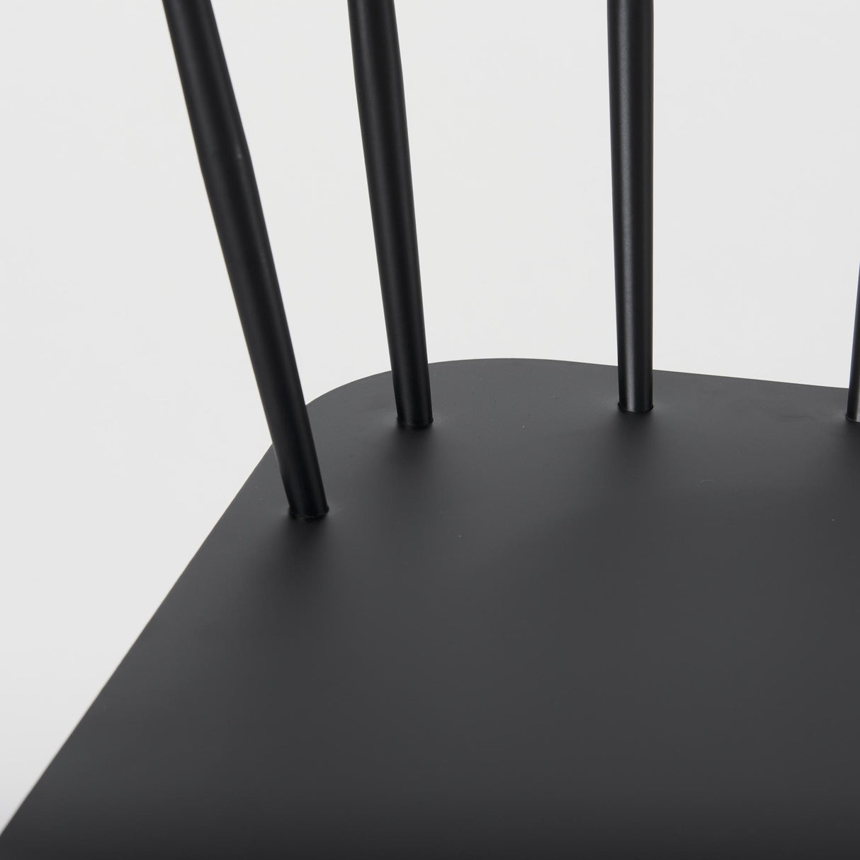 Mercana Colin Black Metal Bar Stool