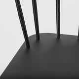 Mercana Colin Black Metal Bar Stool