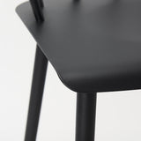 Mercana Colin Black Metal Counter Stool