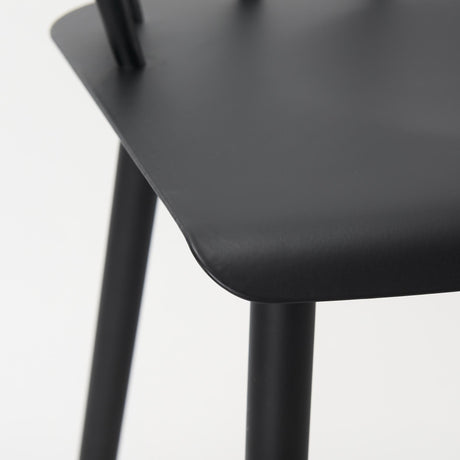 Mercana Colin Black Metal Counter Stool