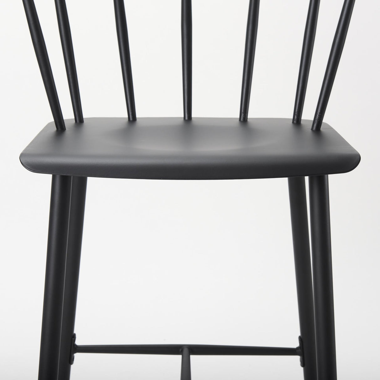Mercana Colin Black Metal Counter Stool