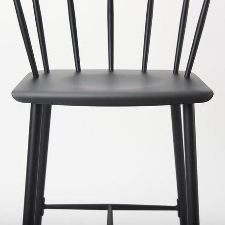 Mercana Colin Black Metal Counter Stool