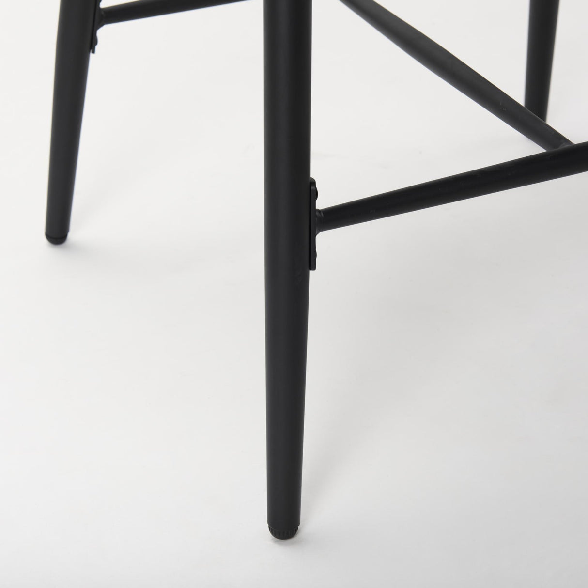 Mercana Colin Black Metal Counter Stool