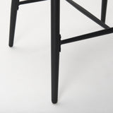 Mercana Colin Black Metal Counter Stool