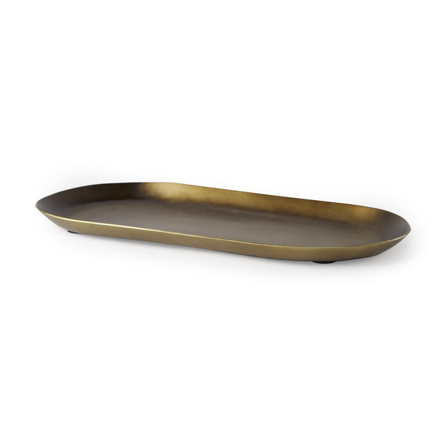 Mercana Payson 18.0L x 8.5W x 0.8H Aluminum Candle Tray