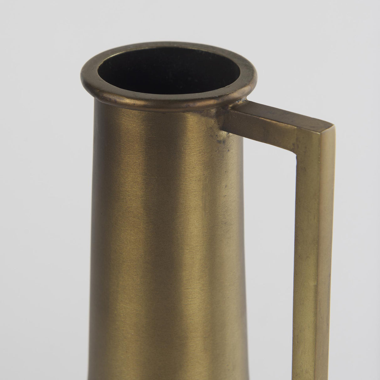 Mercana Aubrey Small 14.0H Gold Iron Flower Jug Vase