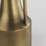 Mercana Aubrey Small 14.0H Gold Iron Flower Jug Vase
