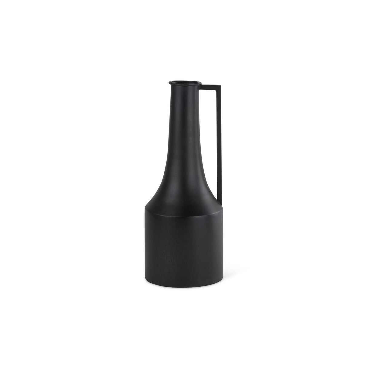 Mercana Aubrey Small 14.0H Black Iron Flower Vase