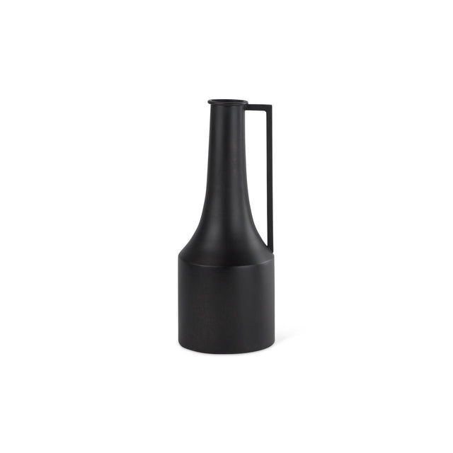 Mercana Aubrey Small 14.0H Black Iron Flower Vase