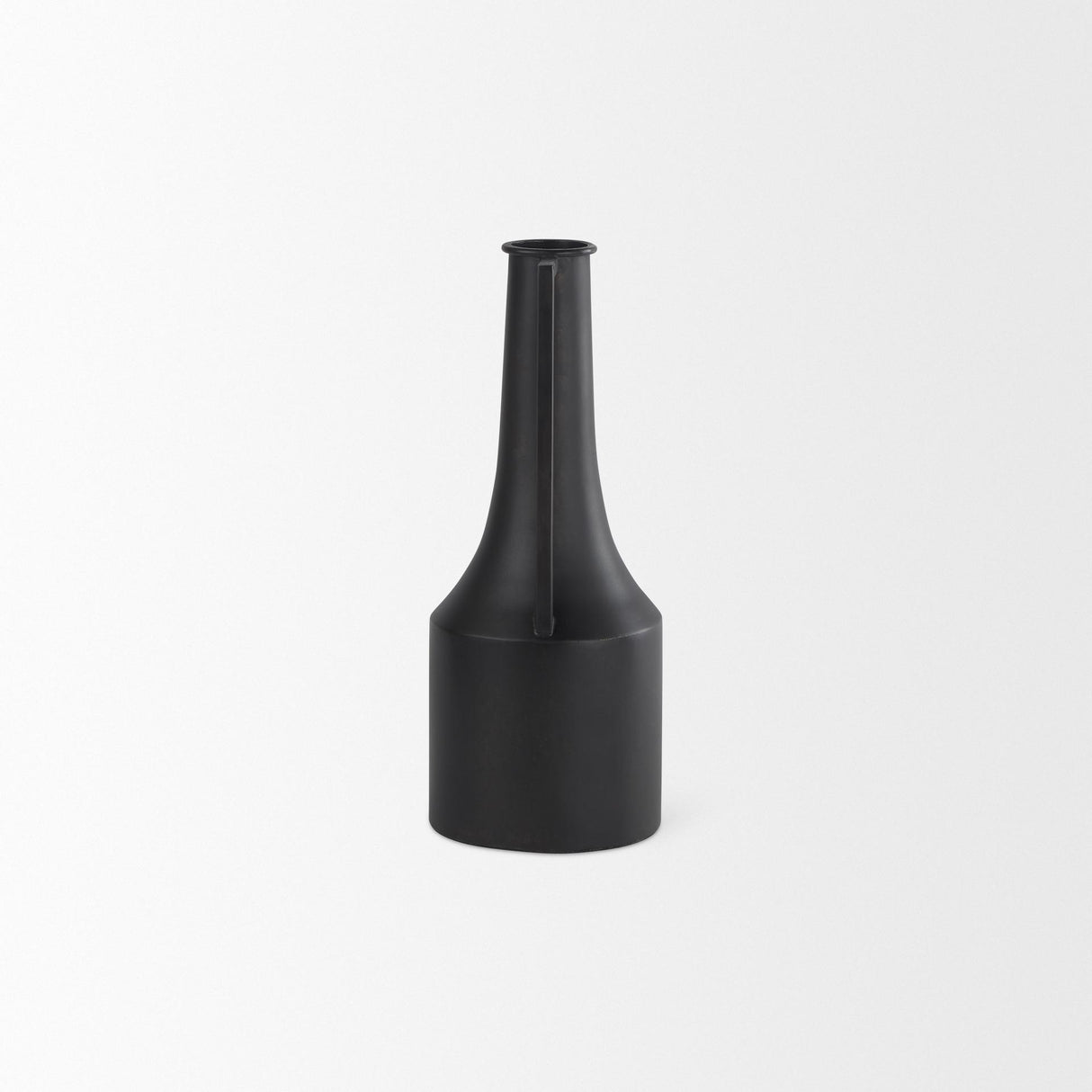 Mercana Aubrey Small 14.0H Black Iron Flower Vase