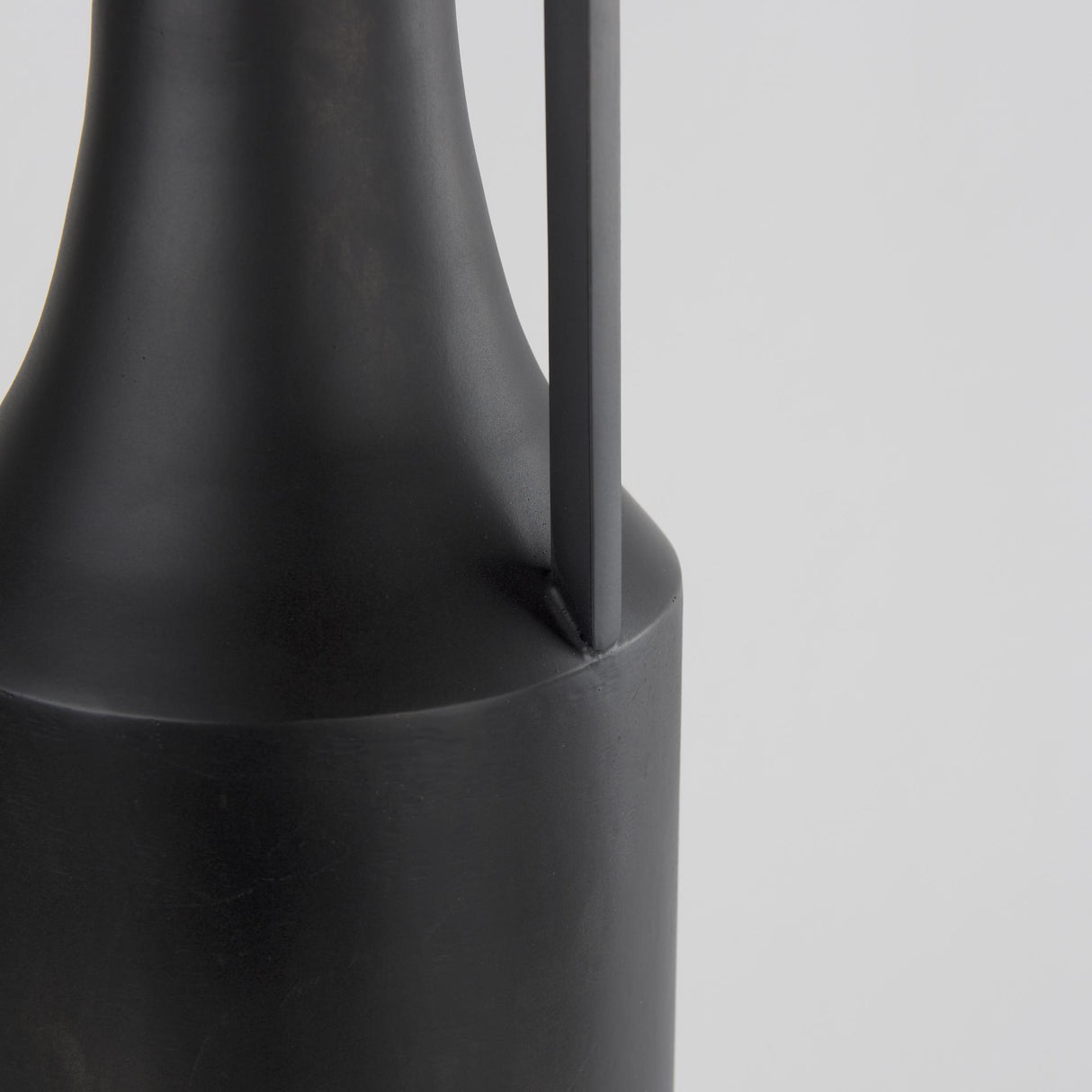 Mercana Aubrey Large 24.0H Black Iron Flower Vase