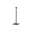 Mercana Porter 4.5L x 4.5W x 12.0H Small Black Iron Candle Holder