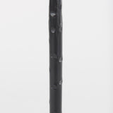 Mercana Porter 4.5L x 4.5W x 12.0H Small Black Iron Candle Holder