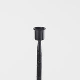 Mercana Porter 5.0L x 5.0W x 18.0H Medium Black Iron Candle Holder