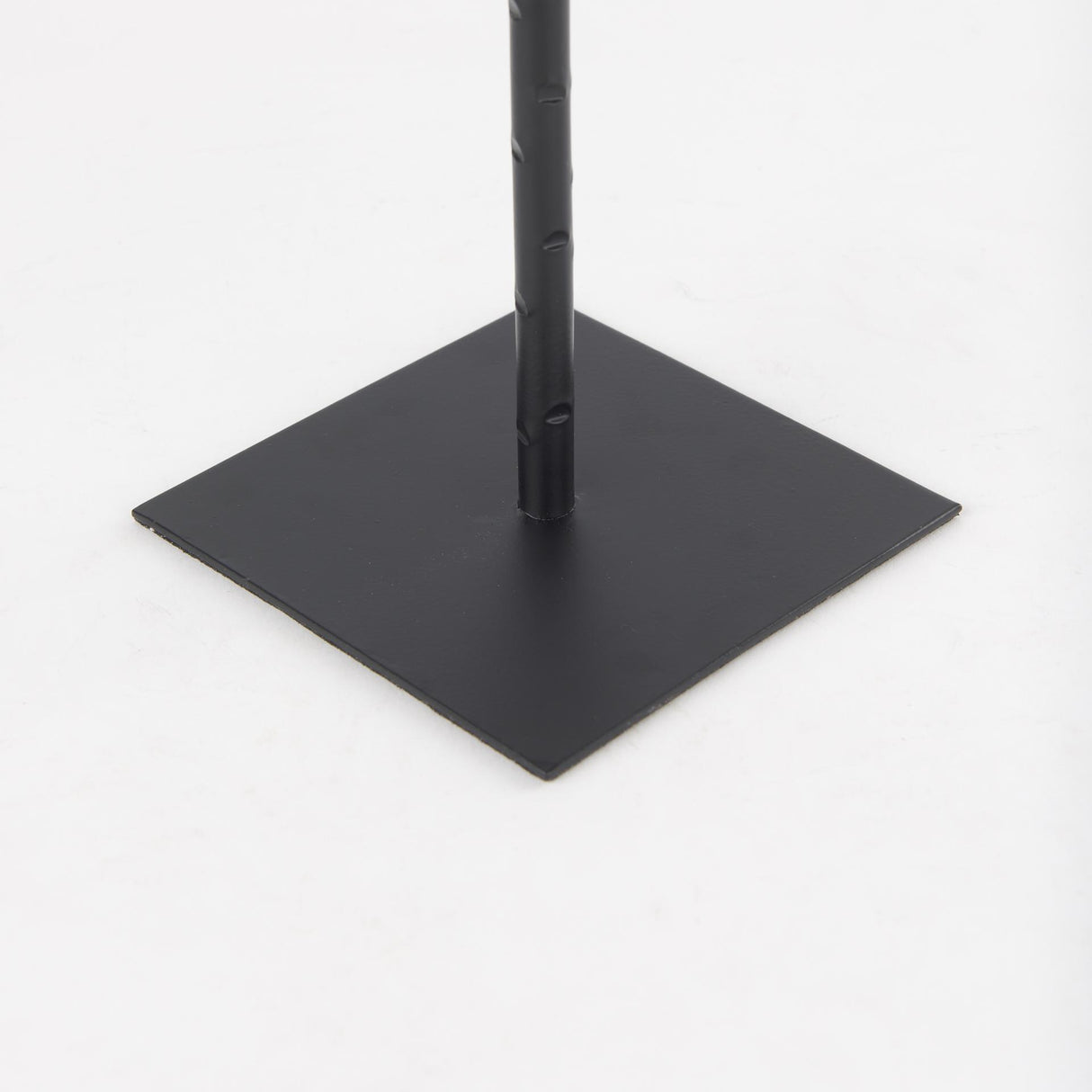 Mercana Porter 5.0L x 5.0W x 18.0H Medium Black Iron Candle Holder