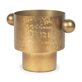 Mercana Juno 6.5H Medium Gold Iron Medium Vase