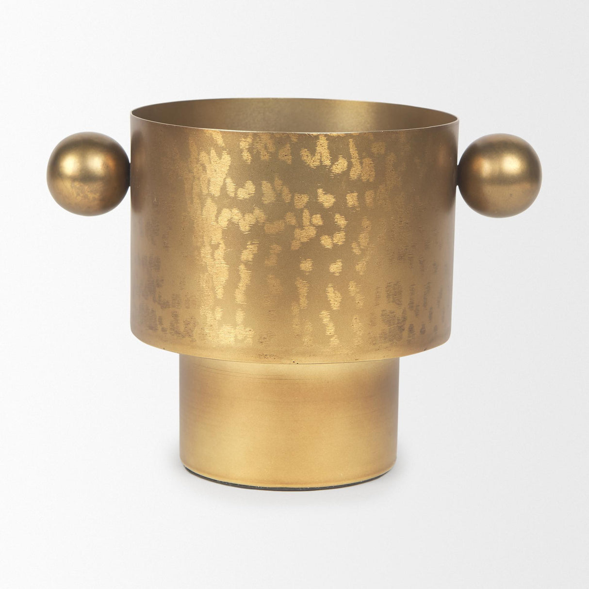 Mercana Juno 6.5H Medium Gold Iron Medium Vase