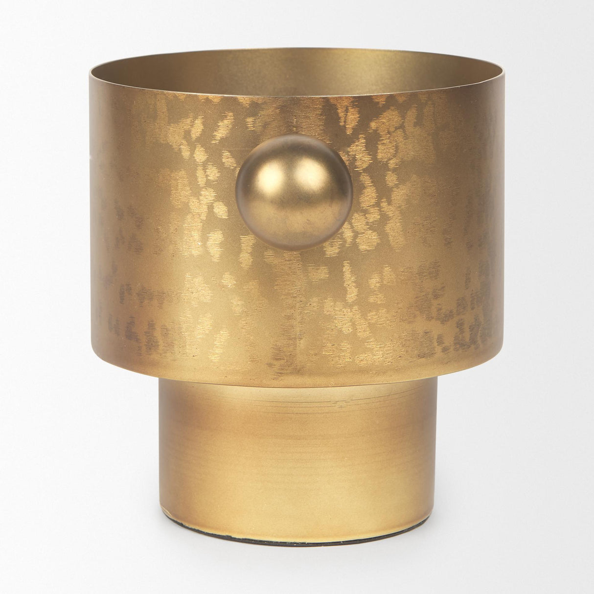 Mercana Juno 6.5H Medium Gold Iron Medium Vase