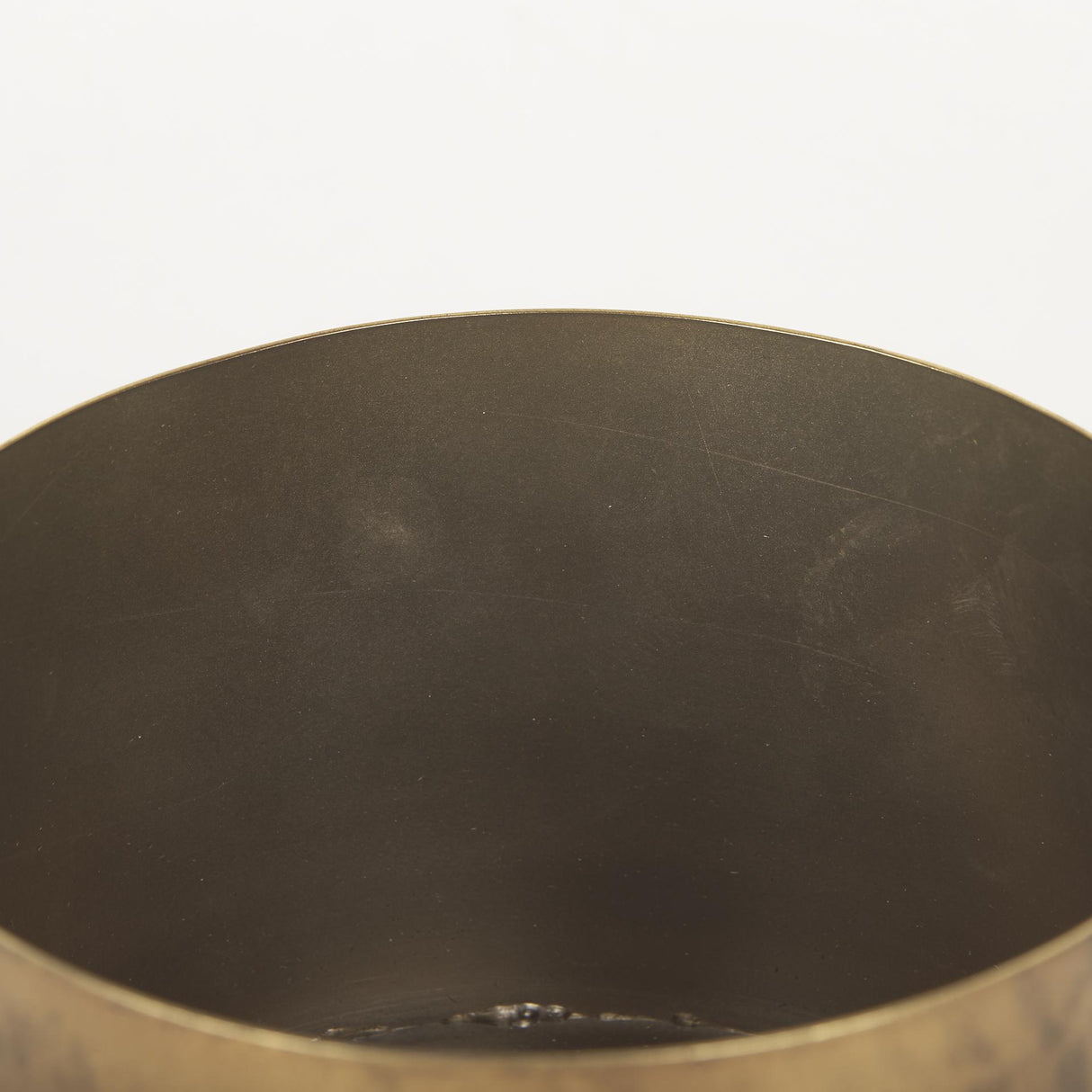 Mercana Juno 6.5H Medium Gold Iron Medium Vase