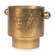 Mercana Juno 8.5H Large Gold Iron Vase