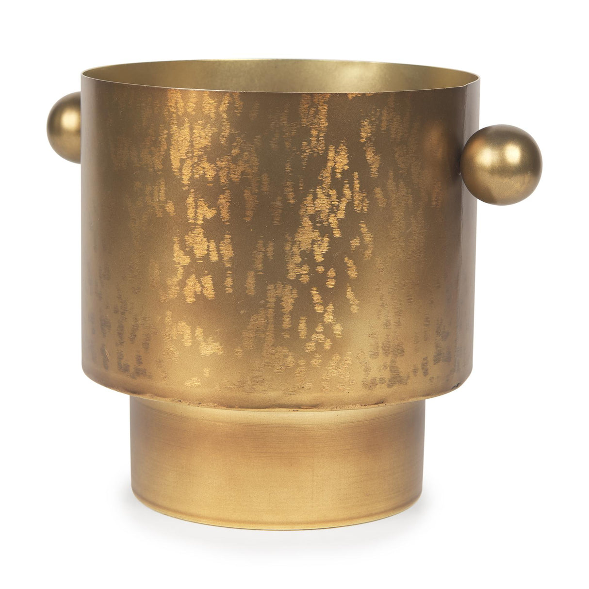 Mercana Juno 8.5H Large Gold Iron Vase
