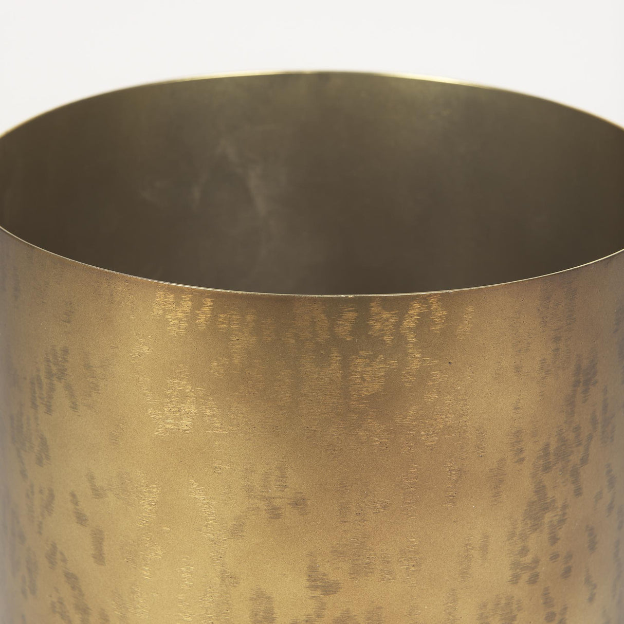 Mercana Juno 8.5H Large Gold Iron Vase