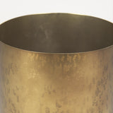 Mercana Juno 8.5H Large Gold Iron Vase