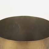 Mercana Juno 8.5H Large Gold Iron Vase