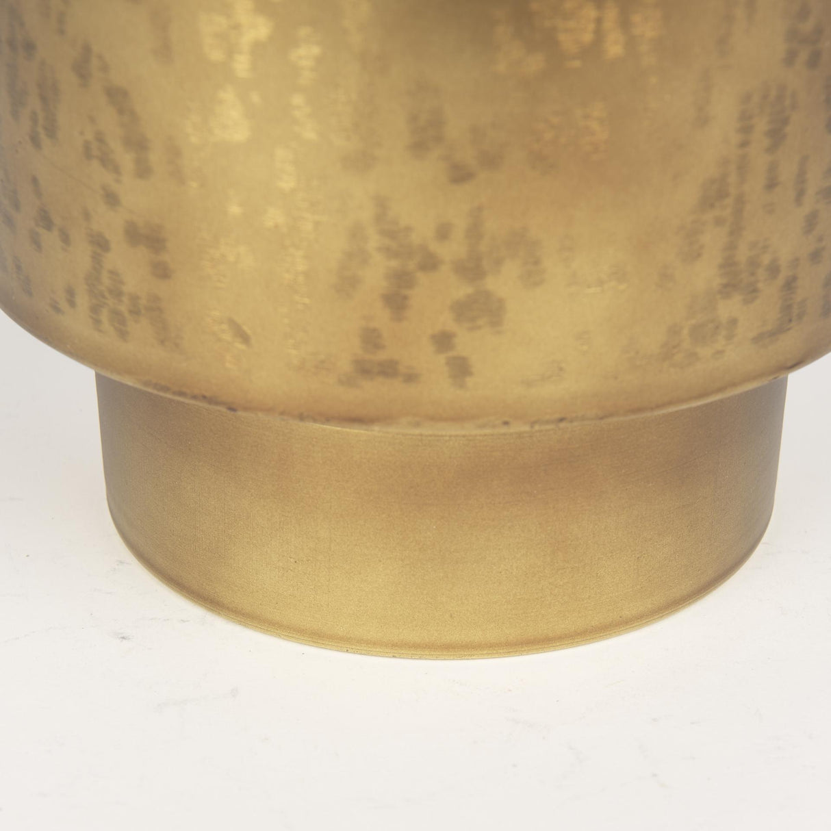 Mercana Juno 8.5H Large Gold Iron Vase