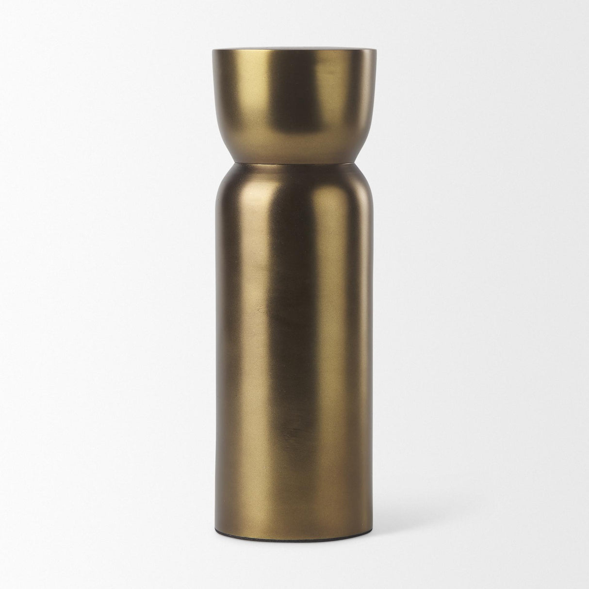 Mercana Malta Aluminum Candle Holder Large