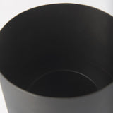 Mercana Juno 6.5H Medium Black Iron Vase