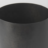 Mercana Juno 8.5H Large Black Iron Vase