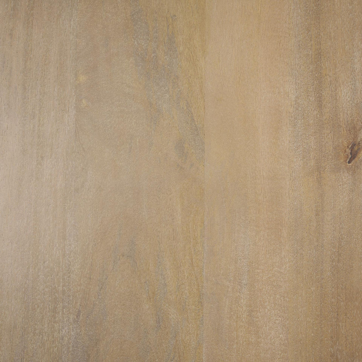 Mercana Terra 60L x 60W x 30H Light Brown Wood Round Fluted Dining Table