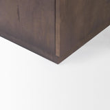 Mercana West 82.0L x 18.0W x 34.0H Wooden Angular Sideboard