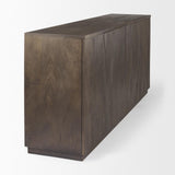 Mercana West 82.0L x 18.0W x 34.0H Wooden Angular Sideboard