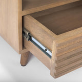 Mercana Sable 38.0L x 27.0W x 18.0H Light Brown Wood Coffee Table